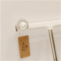 Orecchini Vidali Gioielli Donna in Argento Perla ORAR-36-34 - ORAR-36-34